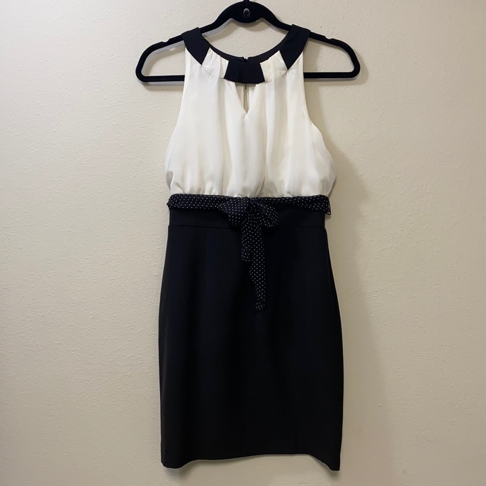 Black and White Dress
